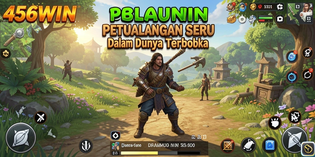 Tampilan gameplay menakjubkan di dunia terbuka 456WIN.