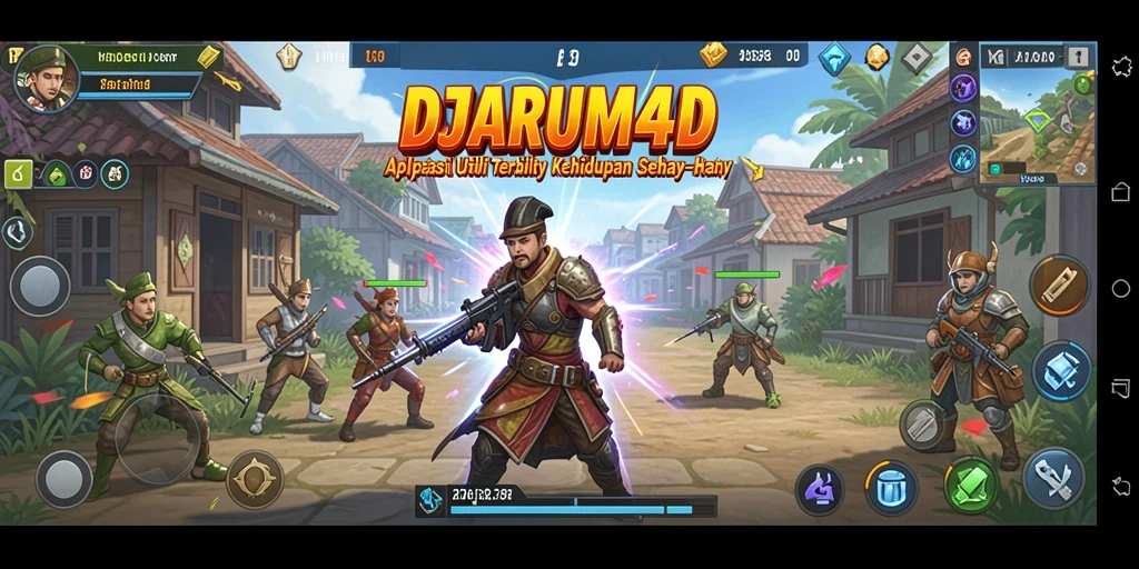 Tampilan antarmuka DJARUM4D yang sederhana dan efisien.