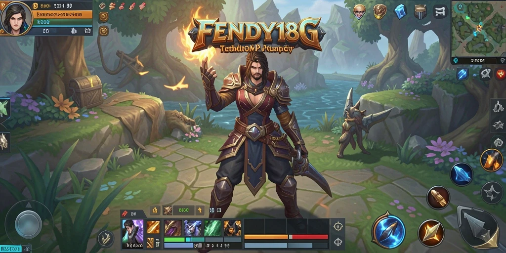 Tampilan gameplay FENDY188 yang menakjubkan dan imersif.