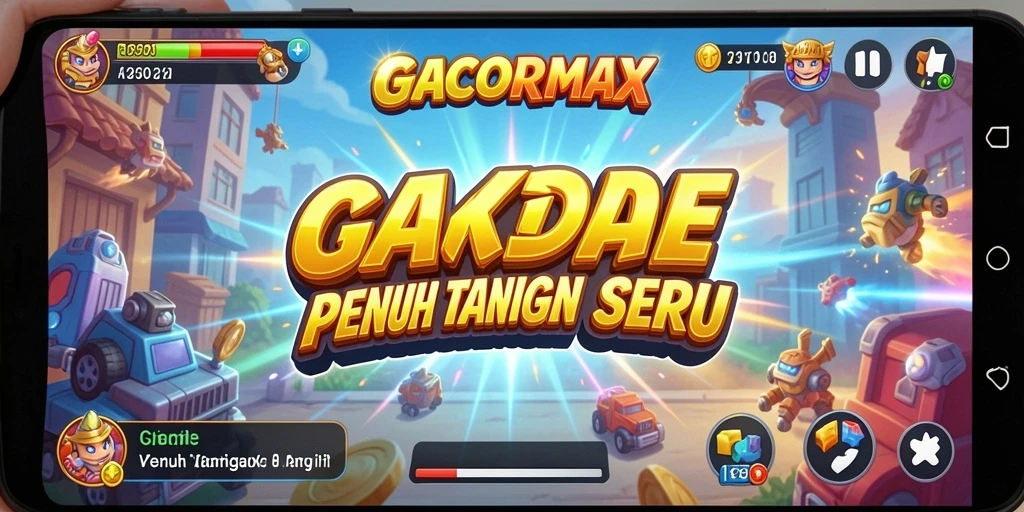 Tampilan gameplay GACORMAX yang menegangkan dan seru.