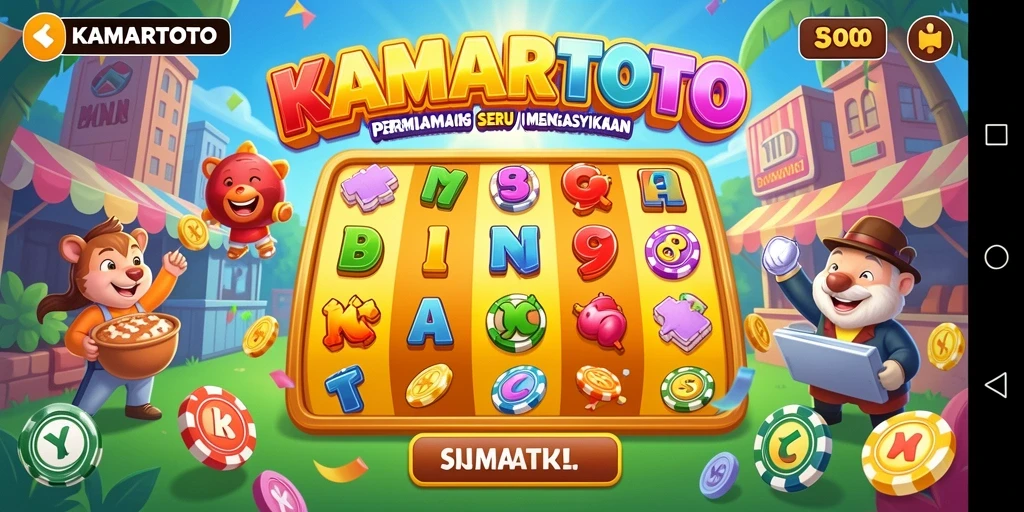Tampilan gameplay Bingo KAMARTOTO yang seru dan menantang.
