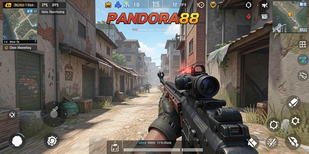 Tampilan gameplay seru dan mendebarkan dari PANDORA88.