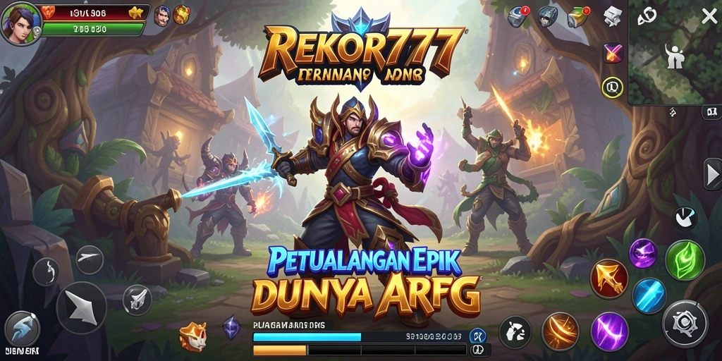 Gameplay ARPG yang mendebarkan dalam REKOR777.