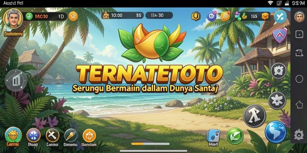 Tangkapan layar TERNATETOTO menunjukkan gameplay santai yang menarik.